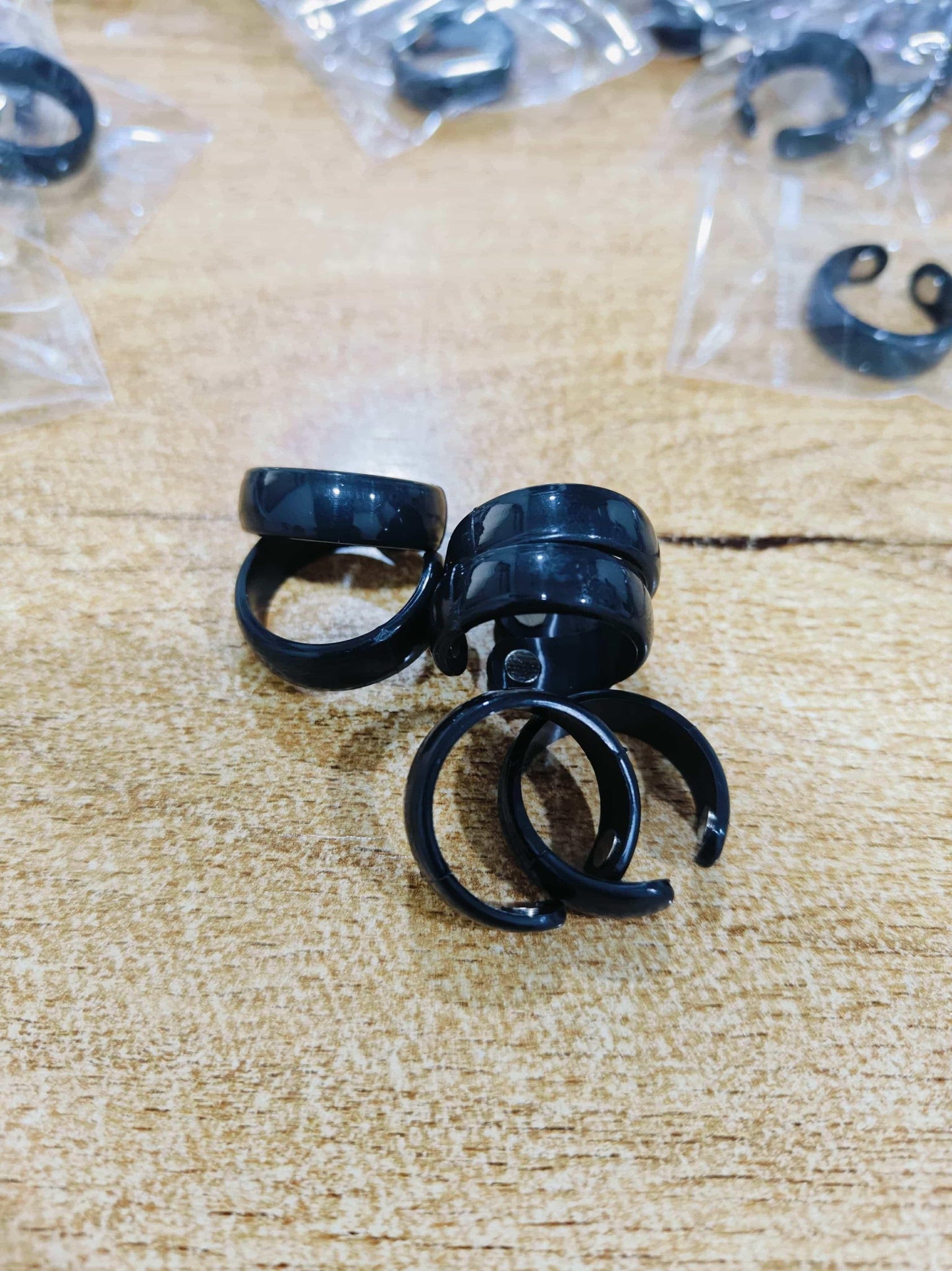 2PCS Magnetic Rings for Women Anti Snoring Ring Auvulis Migraine Rings Titanium Ion Magtherapy Lymphatic Drainage Rings Lymph Nodes Acupuncture Therapy Stainless Steel Ring For Women Men Health Jewelry Gifts